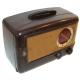 Emerson Model 543 Small Bakelite Cased Tube Radio with Red Dial