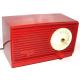 Airline GSL 1616A Painted Red Bakelite Tube Radio - 1955