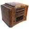 1939 Sears Silvertone Model 6362 Tube Radio Wooden Cabinet