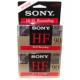 2 Pack of Sony Hi-Fi Recording Blank Cassette Tapes - 90 Minutes