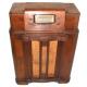 Sears Silvertone Wood Cased Floor Model Tube Radio