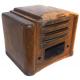 1939 Sears Silvertone Model 6362 Tube Radio Wooden Cabinet