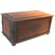 Antique Circa 1920's Coffin Style Wood Tube Radio Cabinet